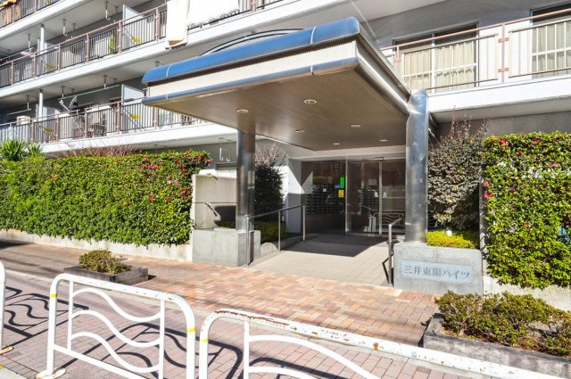 三井東陽ハイツ　8階の外観