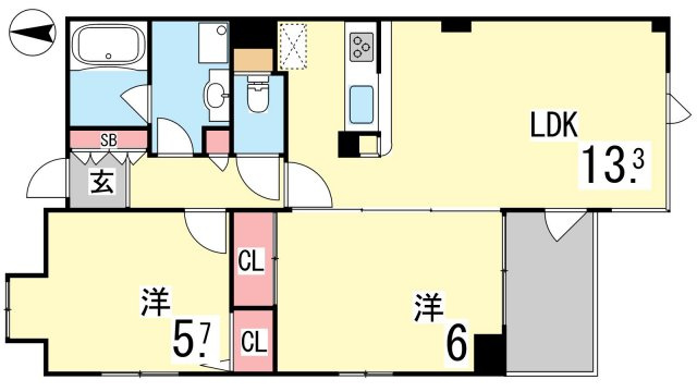 【間取り】 | フォルム甲南町