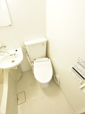 【トイレ】 | サニネス阿佐ヶ谷A棟 | 3点ユニットバス、温水洗浄便座