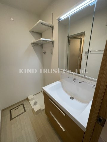 天満橋ケルスコートParkViewの洗面所