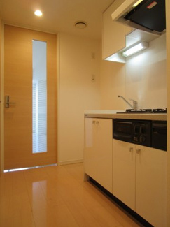 【キッチン】 | レジディア市ヶ谷Ⅱ（旧アクシルコート市谷砂土原） | 2口ガスコンロ（グリル付き）