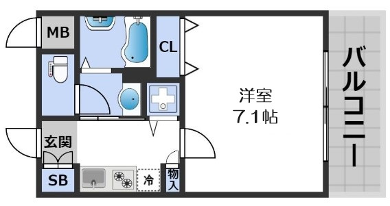 【間取り】 | エステムコート難波Ⅱアレグリア