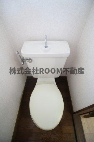 シャルテ都城Ⅱのトイレ|落ち着いたトイレです