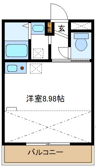 ハイツセントエルモの間取り|イメージ画像になります。
反転の場合もあります。
