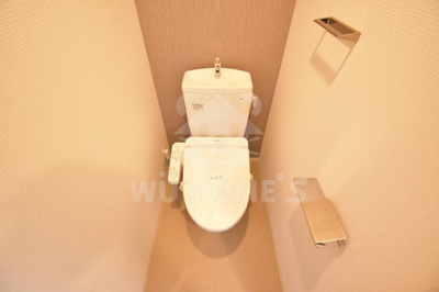 【トイレ】 | エスリード大阪梅田リュクス | ゆったりとした空間のトイレです