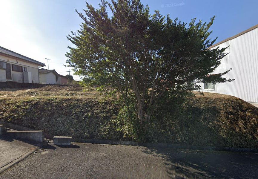 都城市安久町の売地の外観