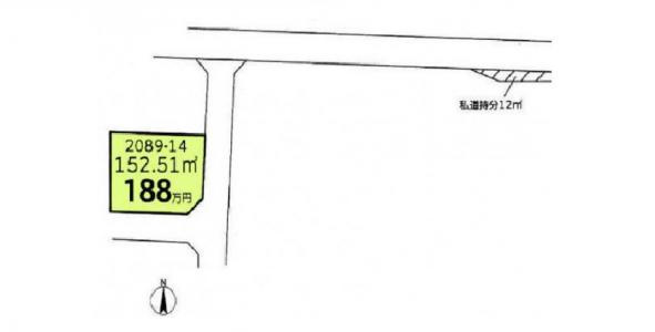 古河市尾崎　売地