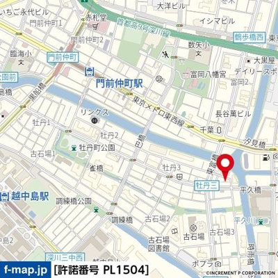 【地図】 | AXAS門前仲町