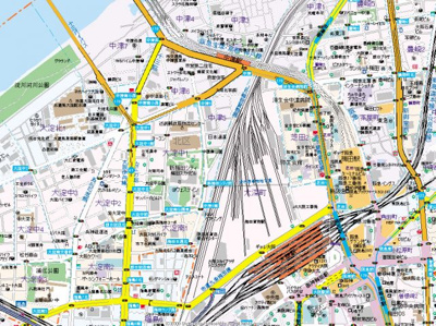 【地図】 | セイワパレス新梅田
