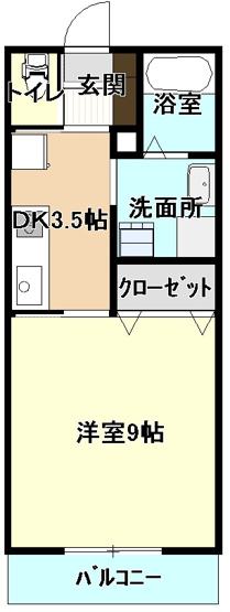 【間取り】 | メゾンソレイユＣ