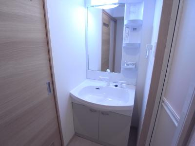 【洗面所】 | 飛幡プライド | 退去予定ですが大人気物件ですので、是非一度ご検討下さい。

