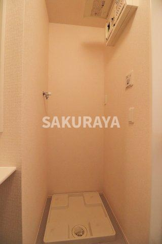 ハピネスの洗面所|2021年撮影。現況と異なる場合がございます。