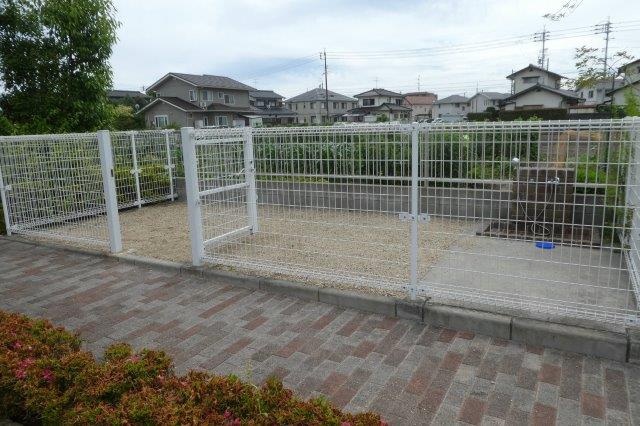 倉敷市田ノ上のアパートのその他共用部分|ドッグラン