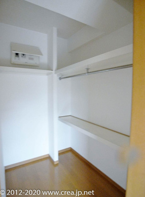 【収納】 | レアルコート | 大きなスペースがあり、収納には困りません