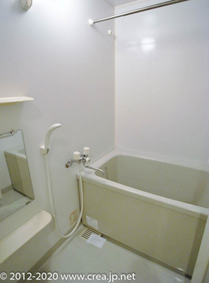 【浴室】 | レアルコート | 日々の疲れを癒すお風呂付です