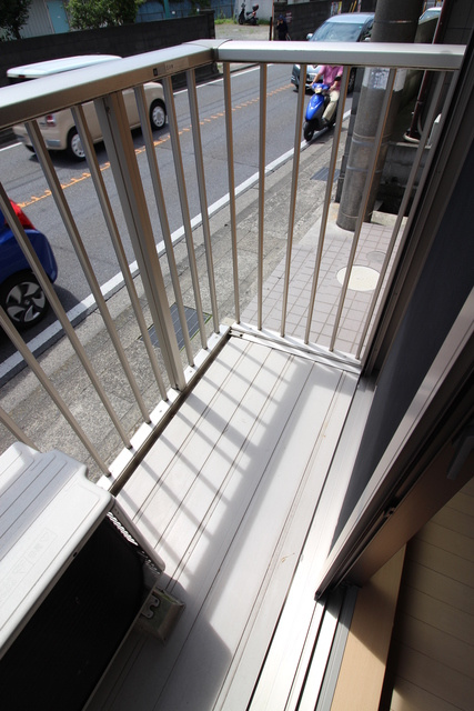 アムール矢澤のバルコニー