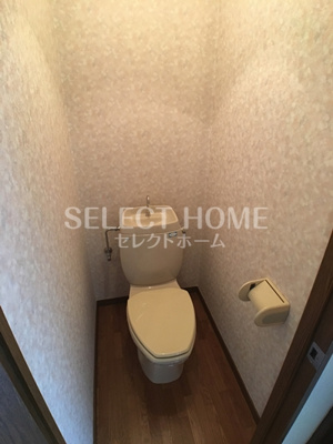 【トイレ】 | ハイツMO | 清潔感のあるトイレです