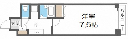 【間取り】 | ジュネーゼ本町西