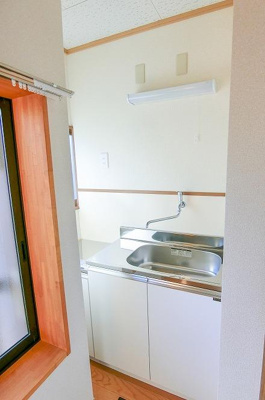 【キッチン】 | 東田荘A棟 | １口IHコンロ設置予定