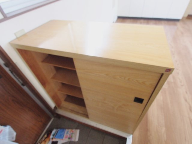 三宅第五アパートの玄関