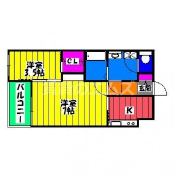 【間取り】 | リアンレガーロ井尻駅前壱番館 | リアンレガーロ井尻駅前壱番館の間取り
