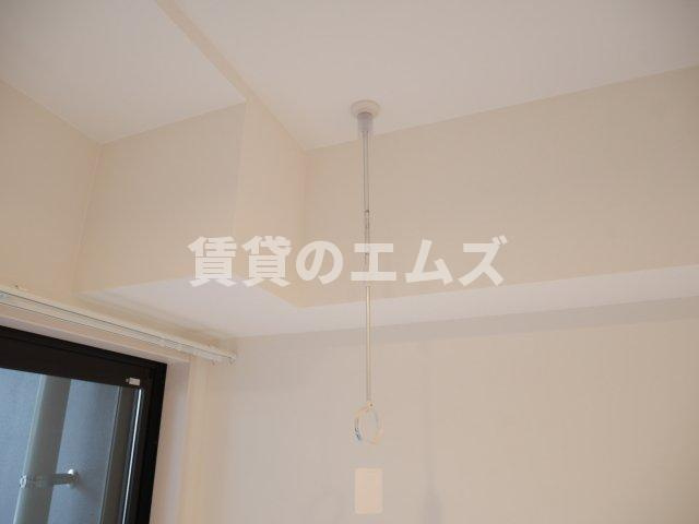 【設備】 | リアンレガーロ井尻駅前壱番館 | リアンレガーロ井尻駅前壱番館の室内物干し