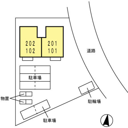 エコタウン常滑の区画図