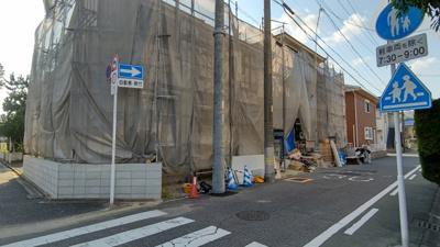 【外観】 | 南区中割町１期　２号棟＜仲介手数料無料＞宝小学校・南光中学校　新築一戸建て | 7/24撮影
南区の不動産の事はマックスバリュで住まい相談エムワイホームにお任せください。
