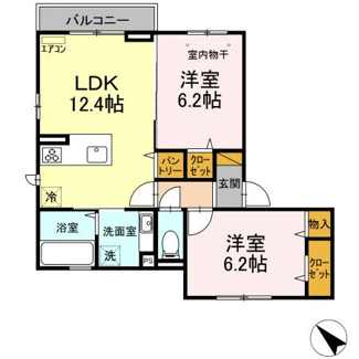 【間取り】 | ヴェルジュ入船
