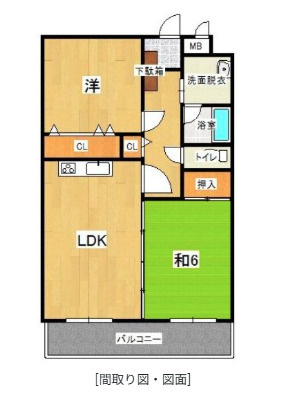 グランヴェルデ【キャッシュバック対象物件】の間取り