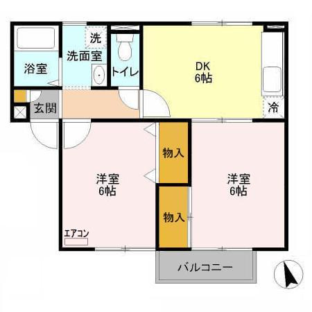 【間取り】 | クレアンヌーヴ