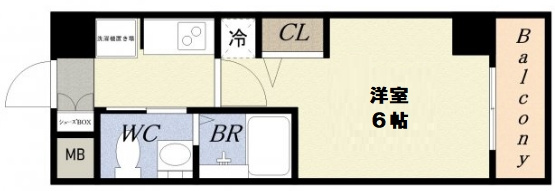 【間取り】 | クリスタルグランツ大阪センターSt