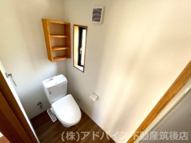 八女郡広川町大字広川のアパートのトイレ|トイレもきれいです