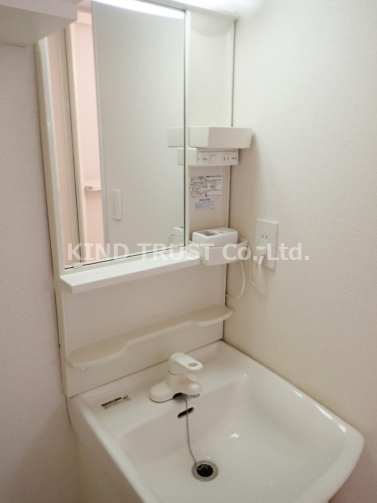 TGTの洗面所|スペースが確保できる洗面所です