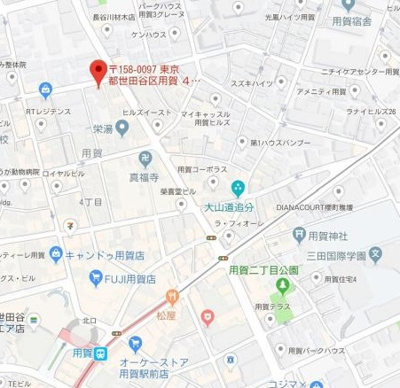 【地図】 | フレンシア用賀
