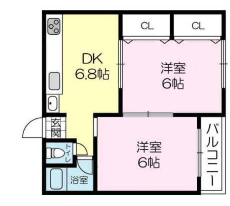 ふくずみ山荘の間取り|☆垂水区　ふくずみ山荘☆