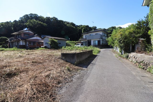 足利市多田木町の売地の前面道路含む現地写真
