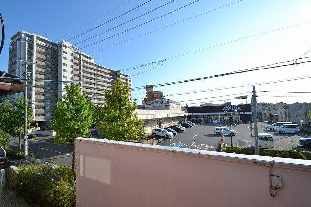 広島市西区庚午中４丁目のアパートの展望