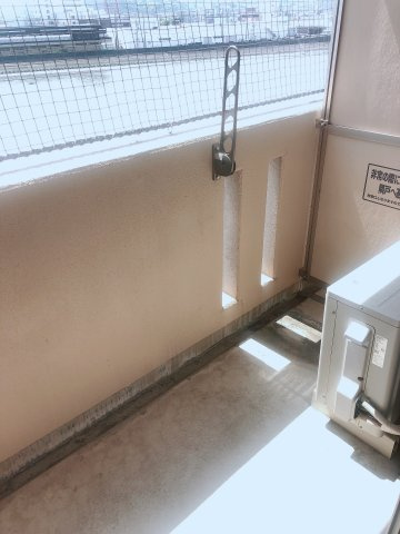 ブロッサムガーデン利平治のバルコニー