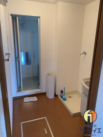 ウィルモアTOSHIの洗面所|広い洗面スペース