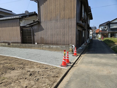 【前面道路含む現地写真】 | 鳥取市気高町宝木土地③