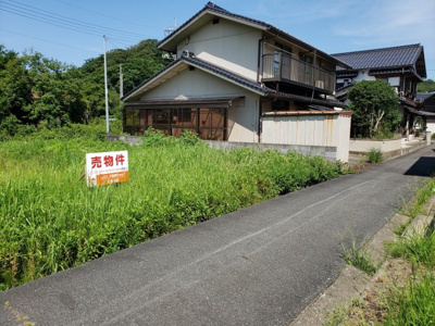 【前面道路含む現地写真】 | 鳥取市気高町宝木土地④