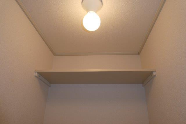 グリーンハイツAの洗面所|洗濯機上棚