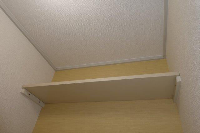 グリーンハイツAのトイレ|トイレ棚