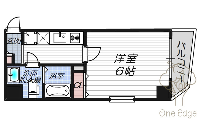 Luxe十三東の間取り