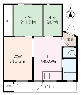 川上団地16号棟の画像