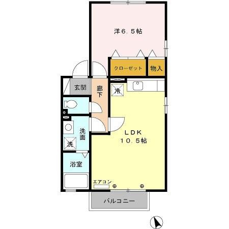 【間取り】 | グランシャリオ　Ⅲ