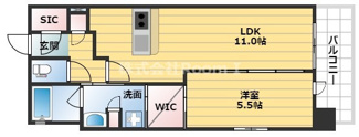 【間取り】 | ＯＰＵＳ　ＲＥＳＩＤＥＮＣＥ　ＳＨＩＮＳＡＩＢＡＳＨＩ　ＳＯＵＴＨ