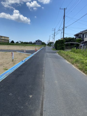 【前面道路含む現地写真】 | 高柳１６区画分譲