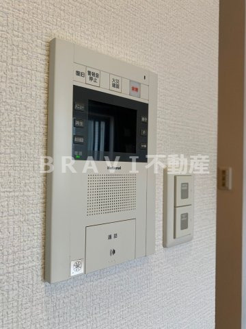 アプリーレ堺筋本町　BRAVI不動産のセキュリティ|【アプリーレ堺筋本町】モニター付インターホン